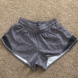 Gray Women's Lululemon Hotty Hot Shorts